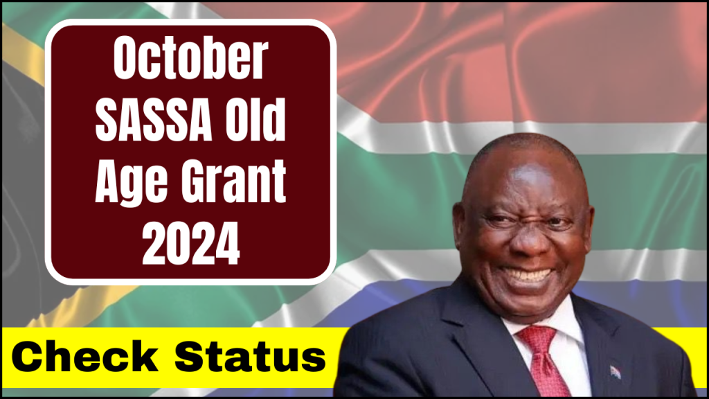 SASSA Old Age Grant October