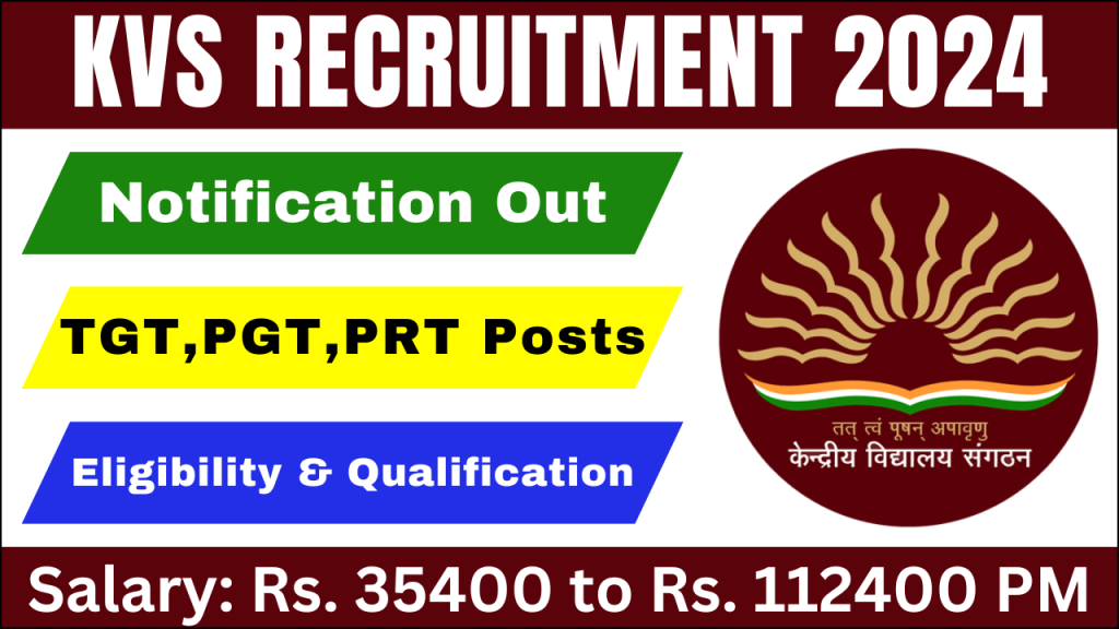 KVS Recruitment 2024