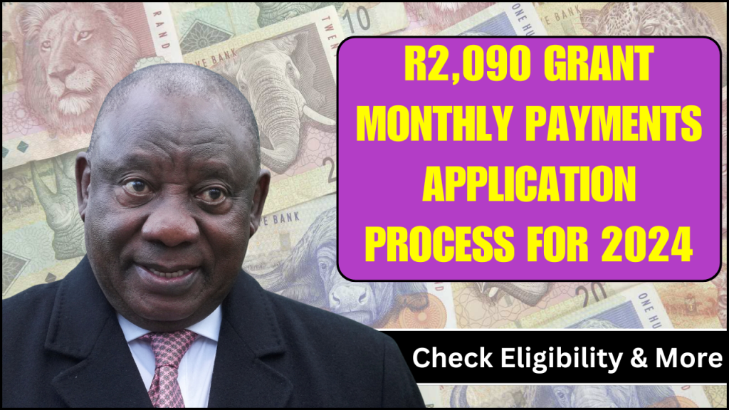 SASSA R2,090 Grant Payment 2024