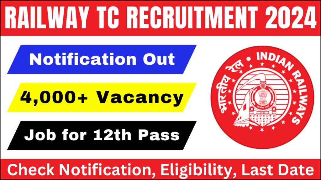 Railway TC Recruitment 2024