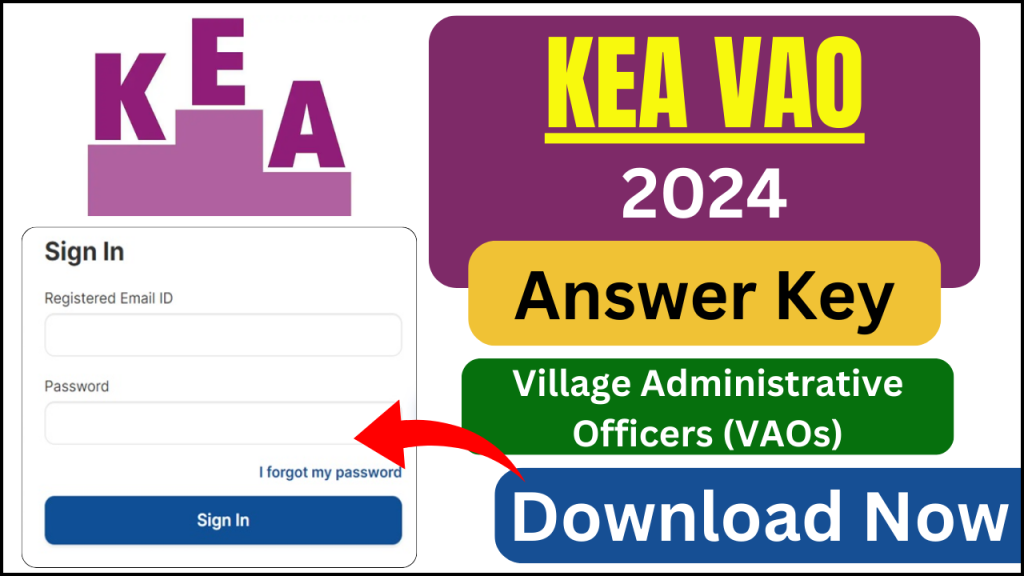 KEA VAO Answer Key