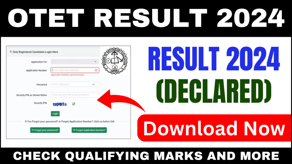 OTET Result 2024