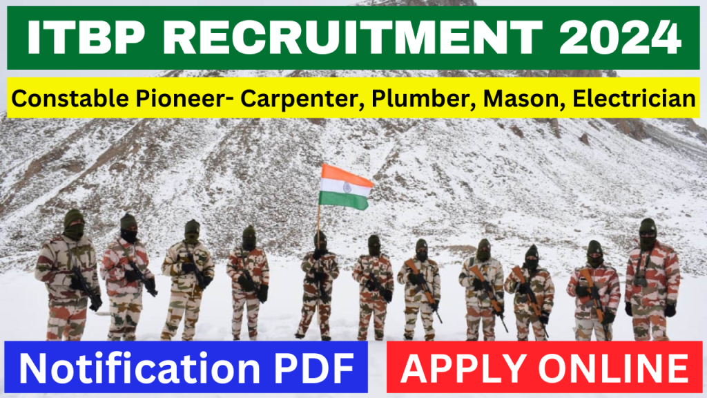 ITBP Telecommunication Recruitment 2024