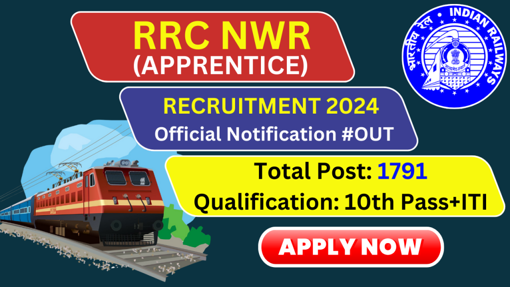 RRC NWR Recruitment 2024