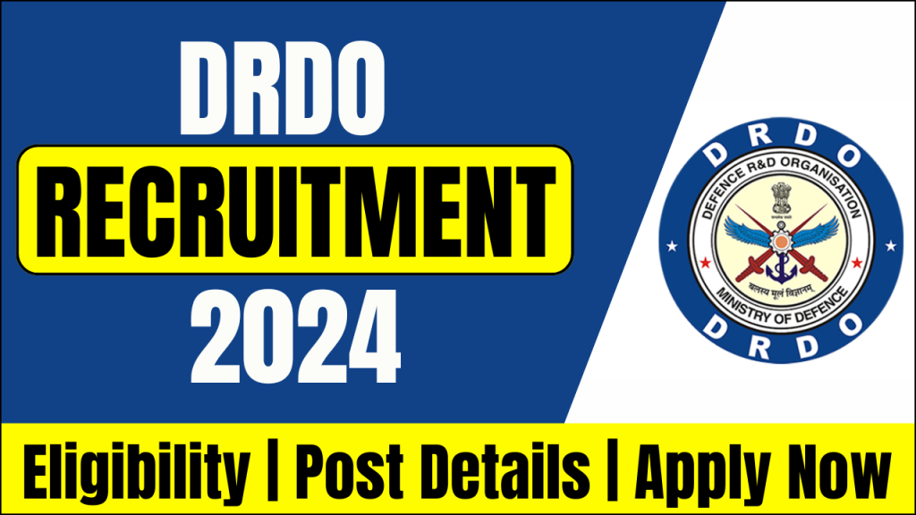 DRDO Recruitment 2024